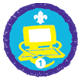  
Information Technology Staged Activity Badge